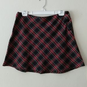 Plaid skirt